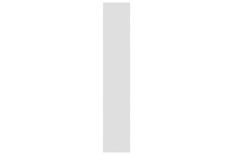 beBasic Kirjahylly/tilanjakaja korkeakiilto valk 80x30x166 cm lastulevy - Valkoinen - Säilytys - Hylly - Kirjahylly