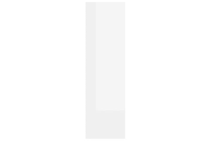 beBasic Kirjahylly/tilanjakaja korkeakiilto valkoinen 100x30x103 cm - Valkoinen - Kirjahylly - Hylly