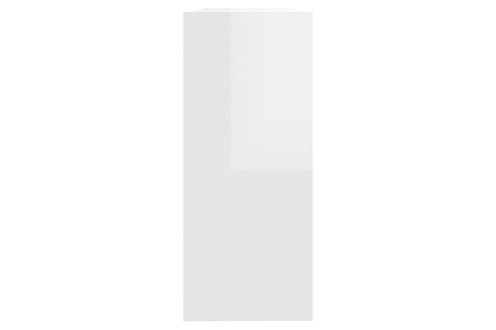 beBasic Kirjahylly/tilanjakaja korkeakiilto valkoinen 100x30x72 cm - Valkoinen - Kirjahylly - Hylly