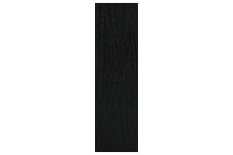 beBasic Kirjahylly/tilanjakaja musta 100x30x103 cm täysi mänty - Musta - Säilytys - Hylly - Kirjahylly