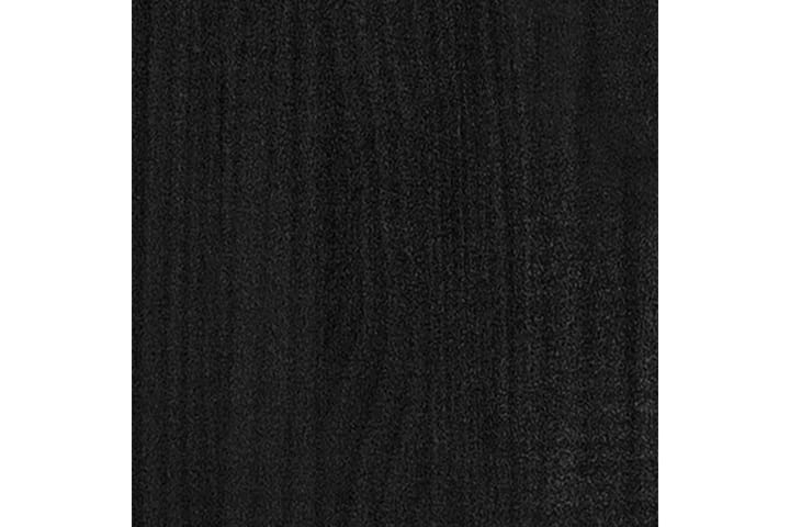 beBasic Kirjahylly/tilanjakaja musta 100x30x103 cm täysi mänty - Musta - Kirjahylly - Hylly