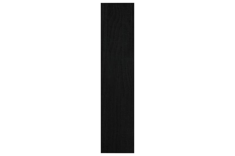 beBasic Kirjahylly/tilanjakaja musta 100x30x135,5 cm täysi mänty - Musta - Säilytys - Hylly - Kirjahylly