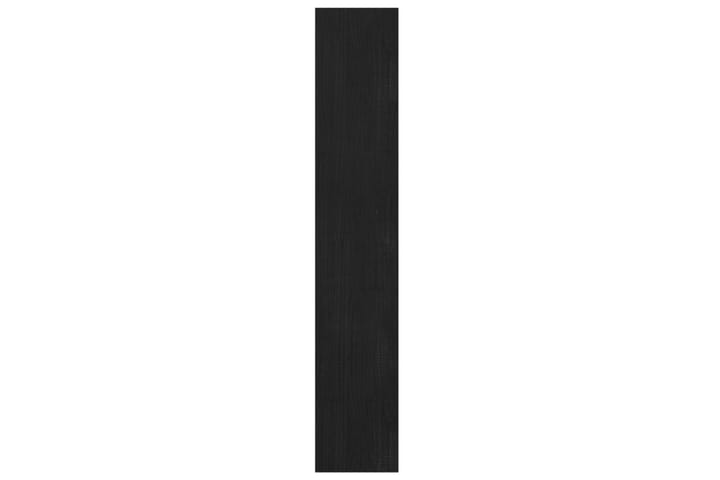 beBasic Kirjahylly/tilanjakaja musta 100x30x167,5 cm täysi mänty - Musta - Kirjahylly - Hylly