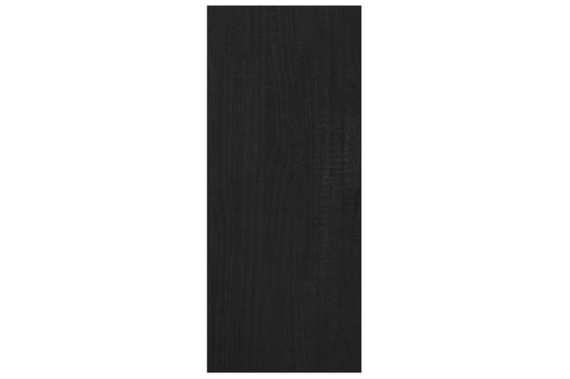 beBasic Kirjahylly/tilanjakaja musta 100x30x71,5 cm täysi mänty - Musta - Säilytys - Hylly - Kirjahylly