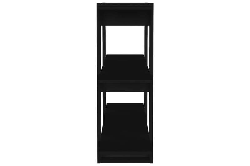 beBasic Kirjahylly/tilanjakaja musta 100x30x87 cm - Musta - Säilytys - Hylly - Kirjahylly