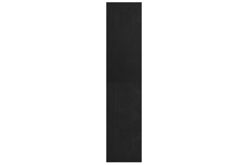 beBasic Kirjahylly/tilanjakaja musta 40x30x135,5 cm täysi mänty - Musta - Säilytys - Hylly - Kirjahylly