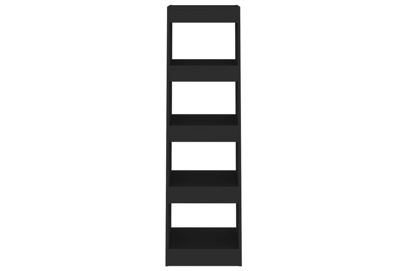 beBasic Kirjahylly/tilanjakaja musta 40x30x135 cm lastulevy - Musta - Säilytys - Hylly - Kirjahylly