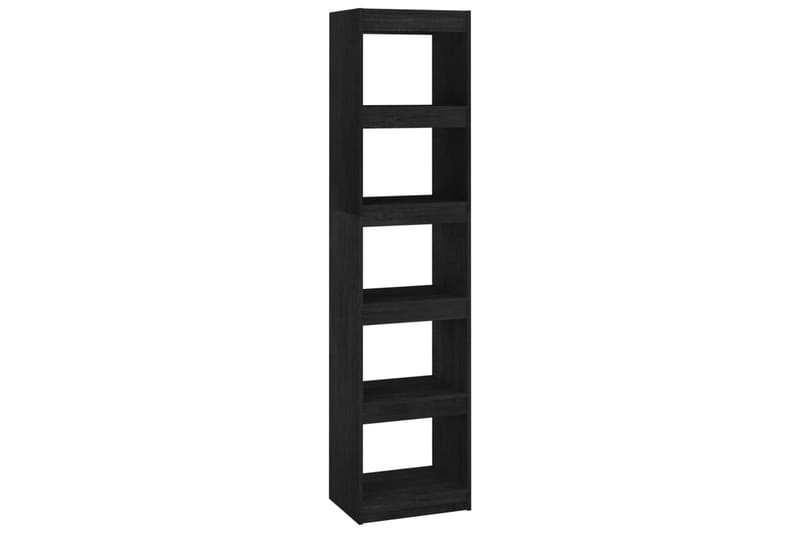 beBasic Kirjahylly/tilanjakaja musta 40x30x167,5 cm täysi mänty - Musta - Säilytys - Hylly - Kirjahylly
