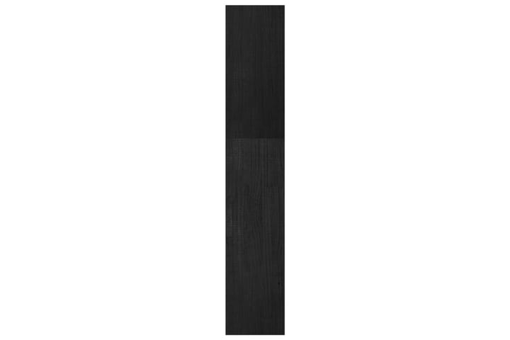 beBasic Kirjahylly/tilanjakaja musta 40x30x167,5 cm täysi mänty - Musta - Kirjahylly - Hylly