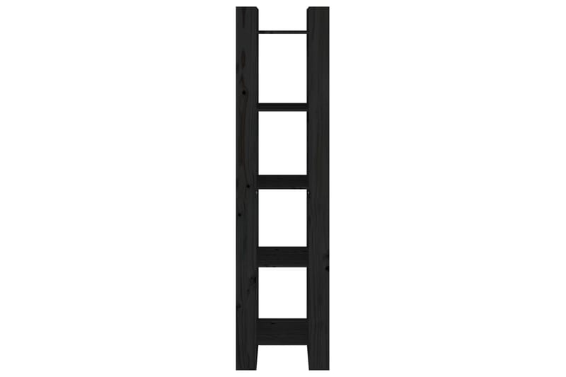 beBasic Kirjahylly/tilanjakaja musta 41x35x160 cm täysi mänty - Musta - Säilytys - Hylly - Kirjahylly