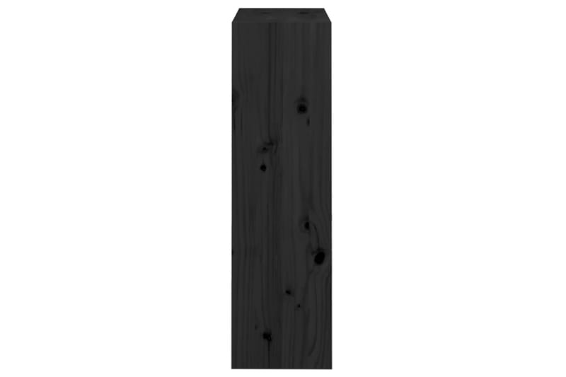 beBasic Kirjahylly/tilanjakaja musta 60x30x103,5 cm täysi mänty - Musta - Säilytys - Hylly - Kirjahylly