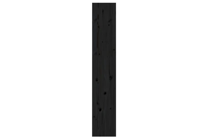 beBasic Kirjahylly/tilanjakaja musta 60x30x167,5 cm täysi mänty - Musta - Kirjahylly - Hylly