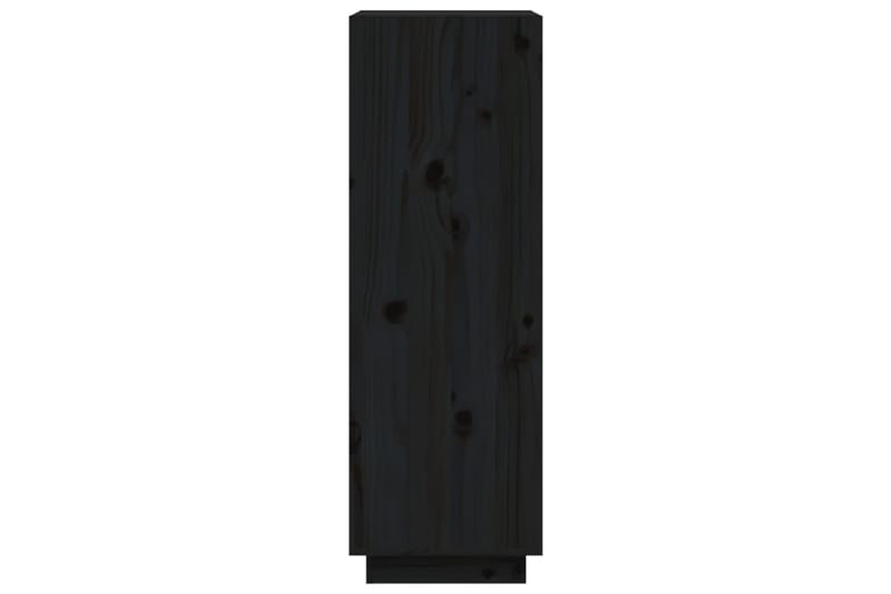 beBasic Kirjahylly/tilanjakaja musta 60x35x103 cm täysi mänty - Musta - Säilytys - Hylly - Kirjahylly
