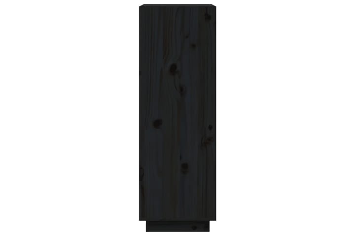 beBasic Kirjahylly/tilanjakaja musta 60x35x103 cm täysi mänty - Musta - Kirjahylly - Hylly