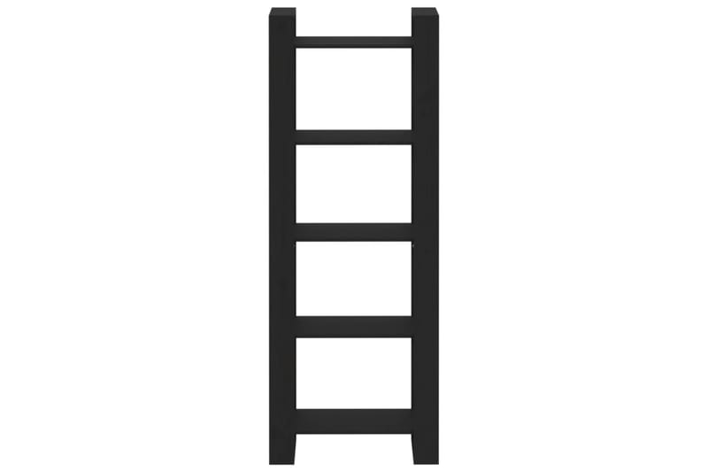 beBasic Kirjahylly/tilanjakaja musta 60x35x160 cm täysi mänty - Musta - Säilytys - Hylly - Kirjahylly