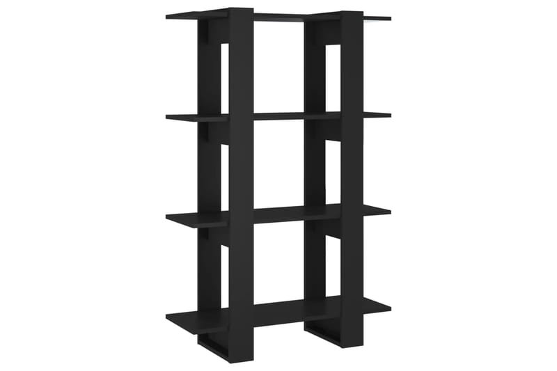 beBasic Kirjahylly/tilanjakaja musta 80x30x123,5 cm - Musta - Säilytys - Hylly - Kirjahylly