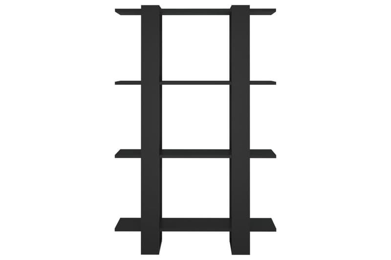 beBasic Kirjahylly/tilanjakaja musta 80x30x123,5 cm - Musta - Säilytys - Hylly - Kirjahylly