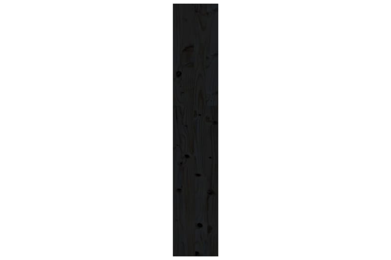 beBasic Kirjahylly/tilanjakaja musta 80x30x167,4 cm täysi mänty - Musta - Säilytys - Hylly - Kirjahylly