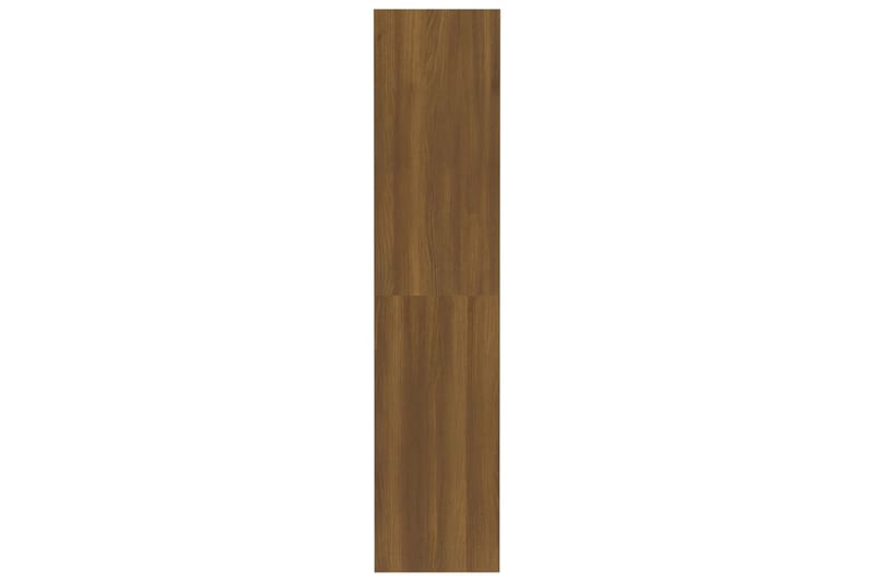 beBasic Kirjahylly/tilanjakaja ruskea tammi 80x30x135 cm lastulevy - Ruskea - Säilytys - Hylly - Kirjahylly
