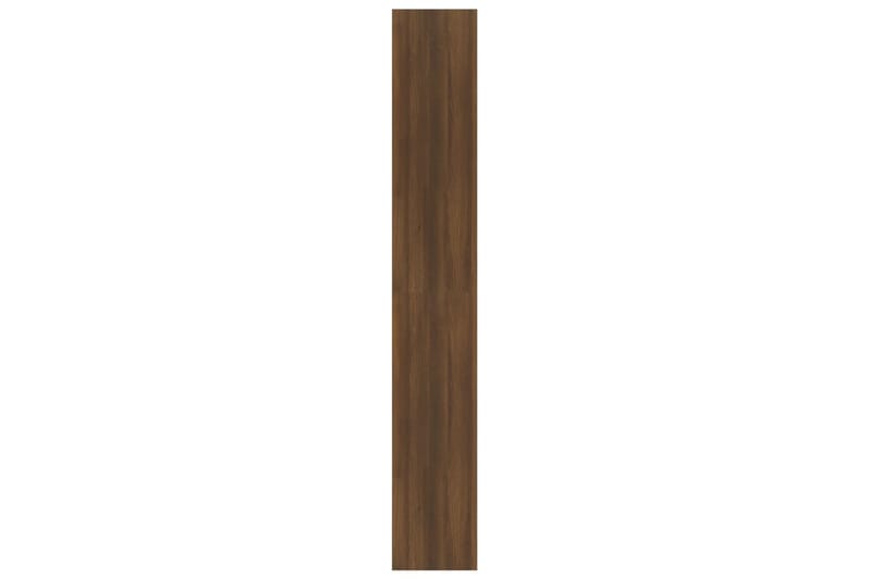 beBasic Kirjahylly/tilanjakaja ruskea tammi 80x30x198 cm lastulevy - Ruskea - Säilytys - Hylly - Kirjahylly