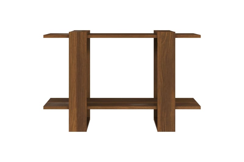 beBasic Kirjahylly/tilanjakaja ruskea tammi 80x30x51 cm - Ruskea - Säilytys - Hylly - Kirjahylly