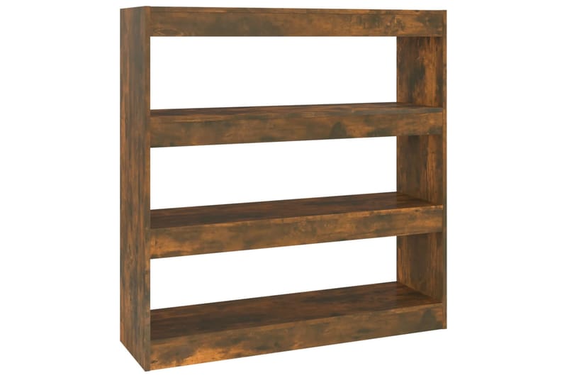 beBasic Kirjahylly/tilanjakaja savutammi 100x30x103 cm - Ruskea - Säilytys - Hylly - Kirjahylly
