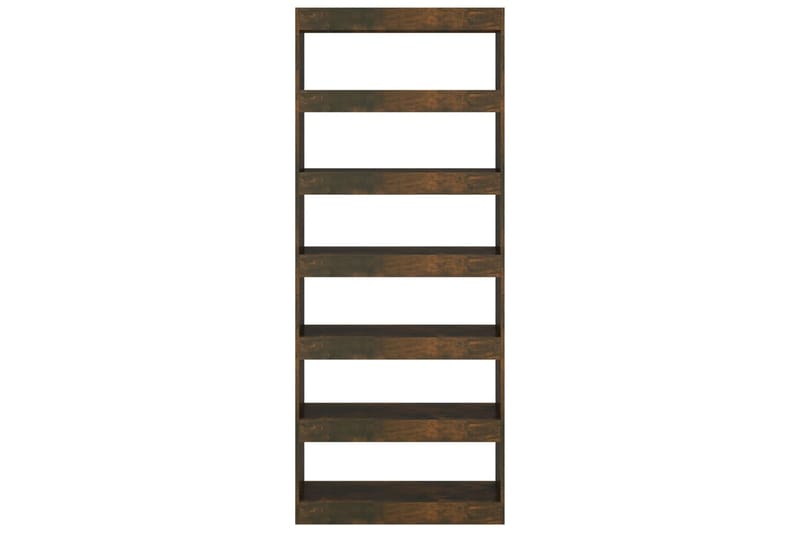 beBasic Kirjahylly/tilanjakaja savutammi 80x30x198 cm lastulevy - Ruskea - Säilytys - Hylly - Kirjahylly