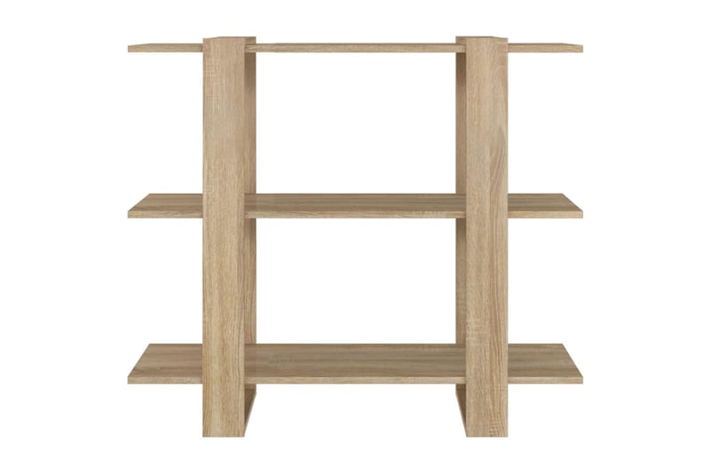 beBasic Kirjahylly/tilanjakaja Sonoma-tammi 100x30x87 cm - Ruskea - Säilytys - Hylly - Kirjahylly
