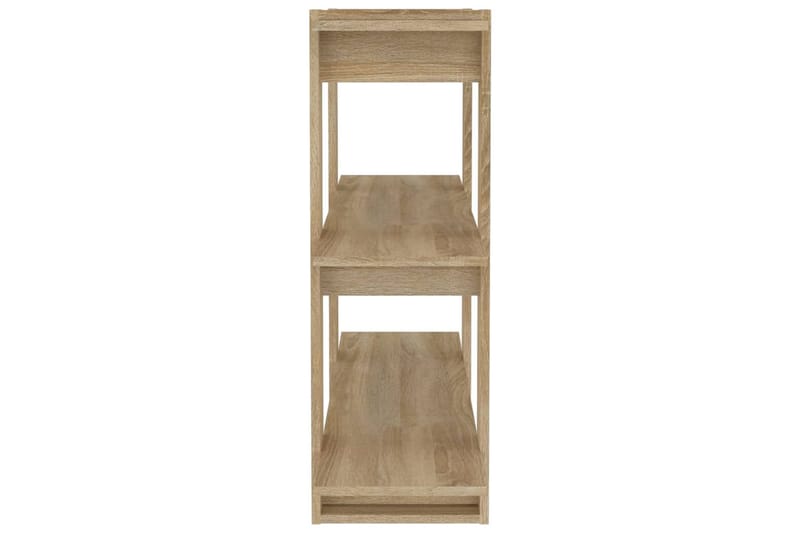 beBasic Kirjahylly/tilanjakaja Sonoma-tammi 100x30x87 cm - Ruskea - Säilytys - Hylly - Kirjahylly