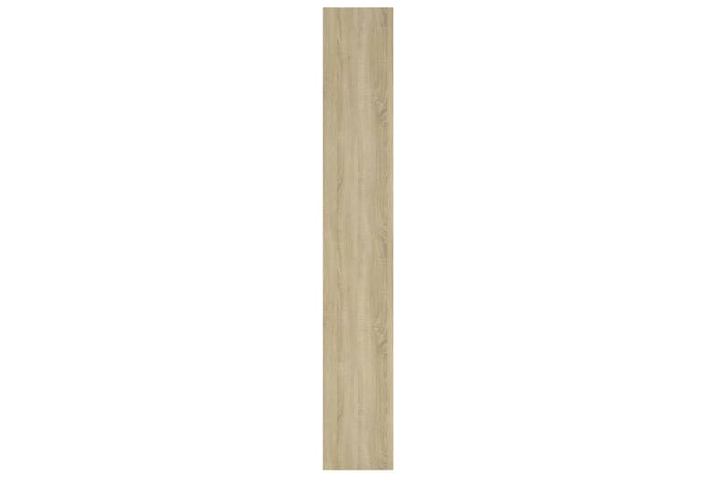 beBasic Kirjahylly/tilanjakaja Sonoma-tammi 80x30x198 cm lastulevy - Ruskea - Säilytys - Hylly - Kirjahylly