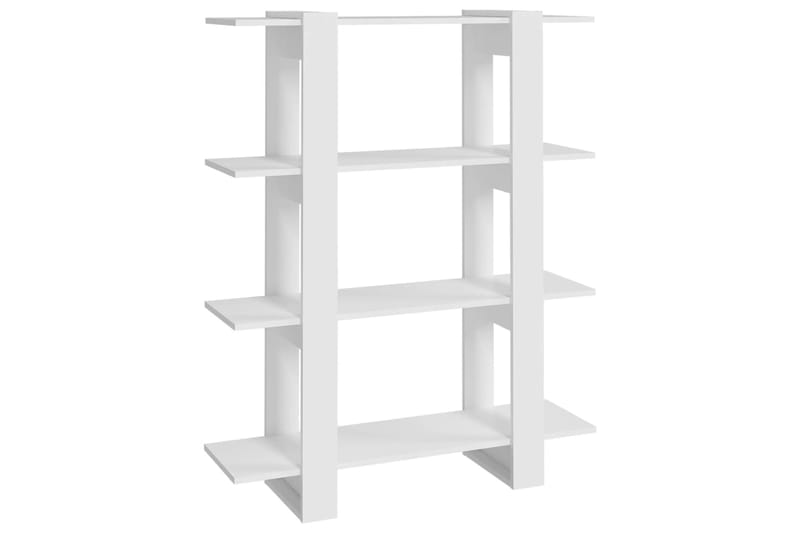 beBasic Kirjahylly/tilanjakaja valkoinen 100x30x123,5 cm - Valkoinen - Säilytys - Hylly - Kirjahylly