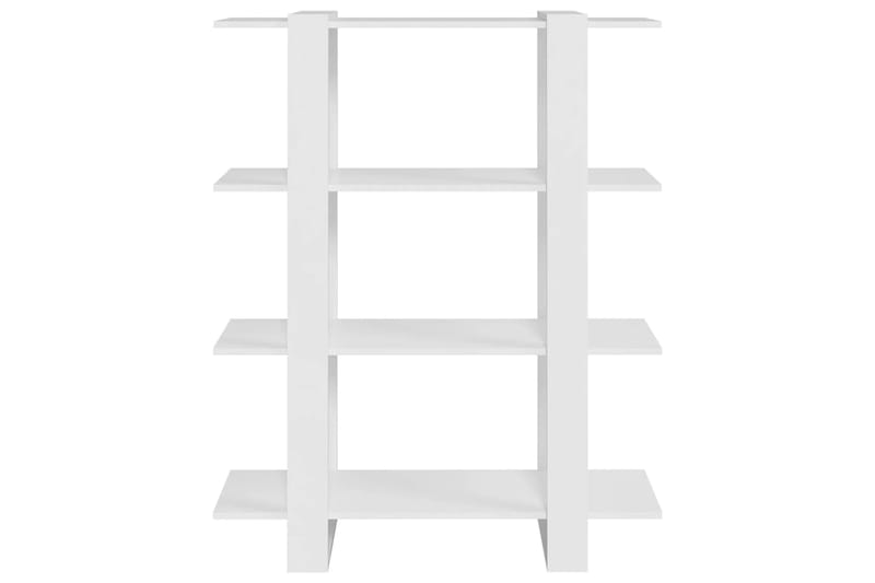 beBasic Kirjahylly/tilanjakaja valkoinen 100x30x123,5 cm - Valkoinen - Säilytys - Hylly - Kirjahylly