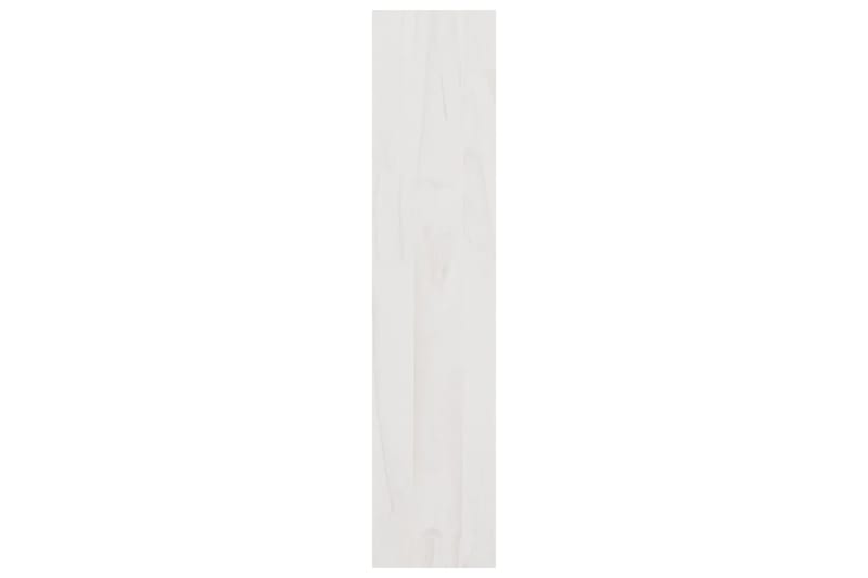 beBasic Kirjahylly/tilanjakaja valkoinen 100x30x135,5 cm täysi mänty - Valkoinen - Säilytys - Hylly - Kirjahylly