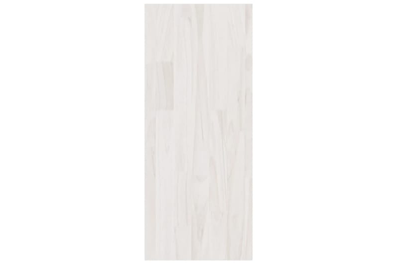 beBasic Kirjahylly/tilanjakaja valkoinen 100x30x71,5 cm täysi mänty - Valkoinen - Säilytys - Hylly - Kirjahylly