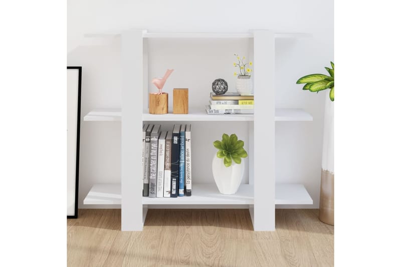 beBasic Kirjahylly/tilanjakaja valkoinen 100x30x87 cm - Valkoinen - Säilytys - Hylly - Kirjahylly