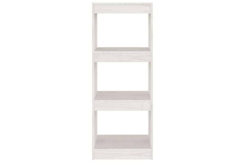 beBasic Kirjahylly/tilanjakaja valkoinen 40x30x103,5 cm täysi mänty - Valkoinen - Säilytys - Hylly - Kirjahylly