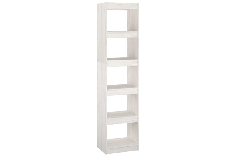 beBasic Kirjahylly/tilanjakaja valkoinen 40x30x167,5 cm täysi mänty - Valkoinen - Säilytys - Hylly - Kirjahylly