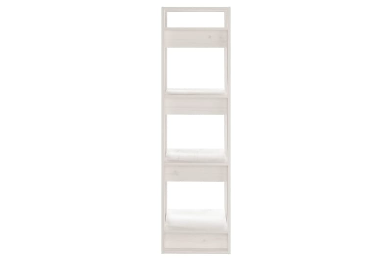 beBasic Kirjahylly/tilanjakaja valkoinen 41x35x125 cm täysi mänty - Valkoinen - Säilytys - Hylly - Kirjahylly