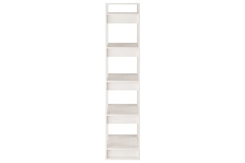 beBasic Kirjahylly/tilanjakaja valkoinen 41x35x160 cm täysi mänty - Valkoinen - Säilytys - Hylly - Kirjahylly