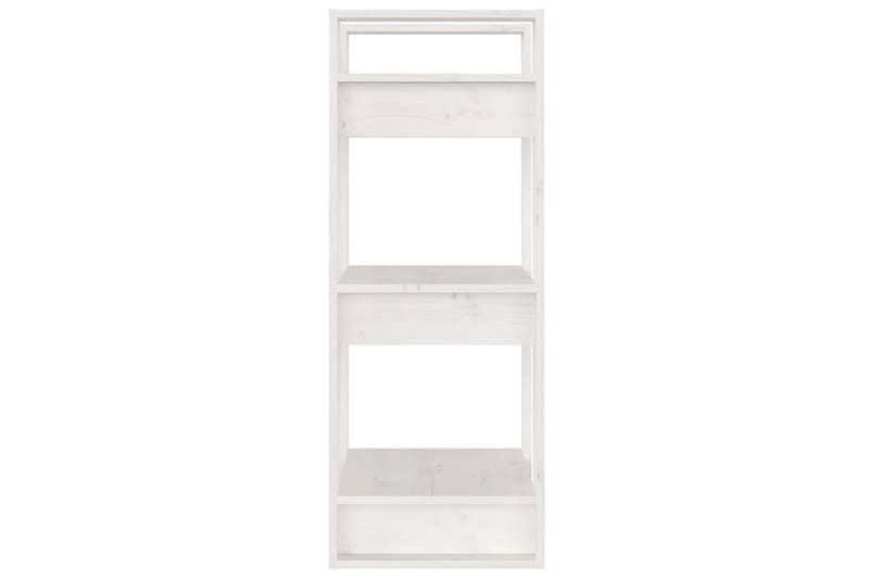beBasic Kirjahylly/tilanjakaja valkoinen 41x35x91 cm täysi mänty - Valkoinen - Säilytys - Hylly - Kirjahylly