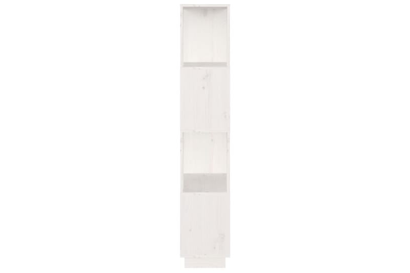 beBasic Kirjahylly/tilanjakaja valkoinen 51x25x132 cm täysi mänty - Valkoinen - Säilytys - Hylly - Kirjahylly