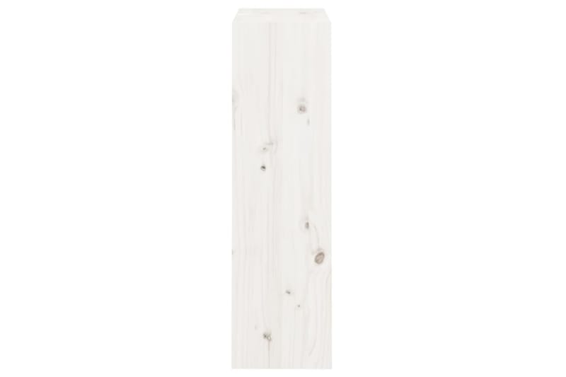 beBasic Kirjahylly/tilanjakaja valkoinen 60x30x103,5 cm täysi mänty - Valkoinen - Säilytys - Hylly - Kirjahylly