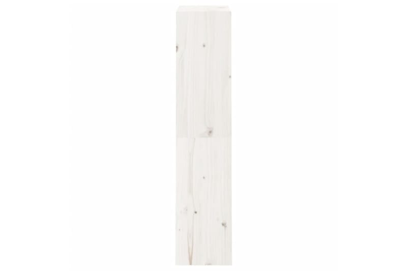 beBasic Kirjahylly/tilanjakaja valkoinen 60x30x135,5 cm täysi mänty - Valkoinen - Säilytys - Hylly - Kirjahylly