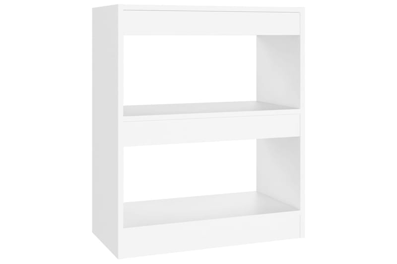 beBasic Kirjahylly/tilanjakaja valkoinen 60x30x72 cm - Valkoinen - Säilytys - Hylly - Kirjahylly