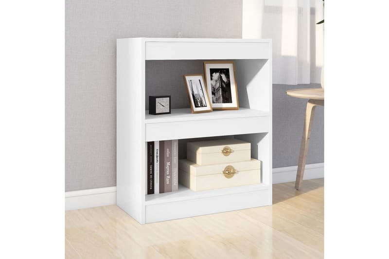 beBasic Kirjahylly/tilanjakaja valkoinen 60x30x72 cm - Valkoinen - Säilytys - Hylly - Kirjahylly