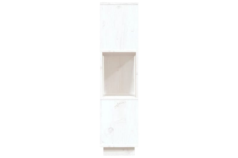 beBasic Kirjahylly/tilanjakaja valkoinen 80x25x101 cm täysi mänty - Valkoinen - Säilytys - Hylly - Kirjahylly