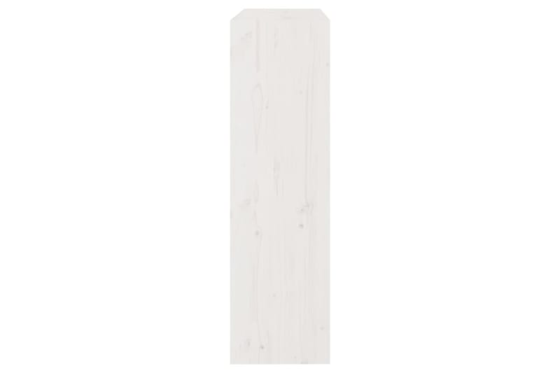 beBasic Kirjahylly/tilanjakaja valkoinen 80x30x103,5 cm täysi mänty - Valkoinen - Säilytys - Hylly - Kirjahylly