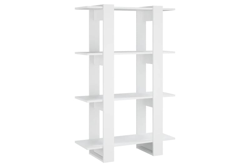 beBasic Kirjahylly/tilanjakaja valkoinen 80x30x123,5 cm - Valkoinen - Säilytys - Hylly - Kirjahylly