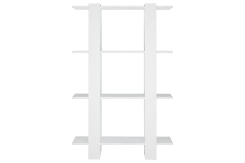 beBasic Kirjahylly/tilanjakaja valkoinen 80x30x123,5 cm - Valkoinen - Säilytys - Hylly - Kirjahylly