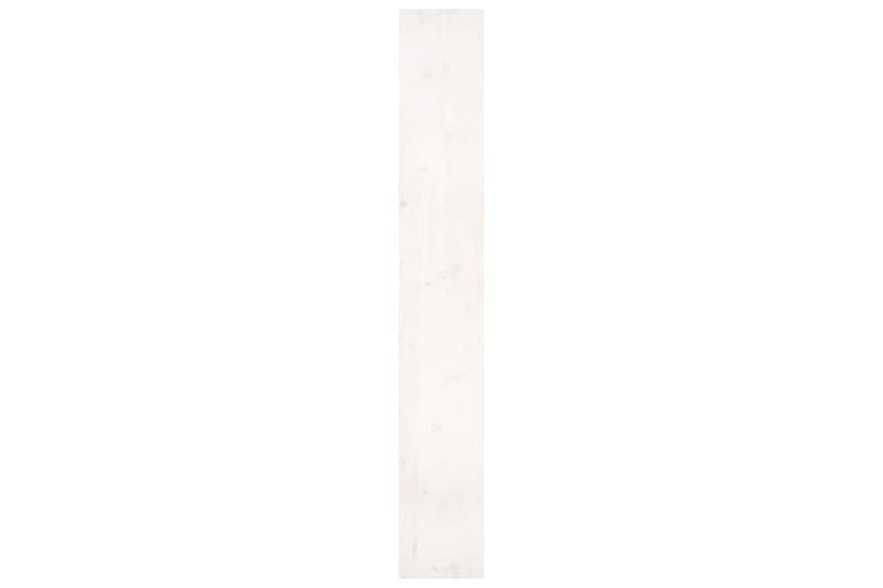 beBasic Kirjahylly/tilanjakaja valkoinen 80x30x199,5 cm täysi mänty - Valkoinen - Säilytys - Hylly - Kirjahylly